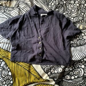 Pacsun Cropped Button Down